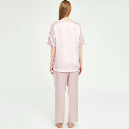 Loose silk pajamas set  100% Mulberry soft comfy Silk sleepwear