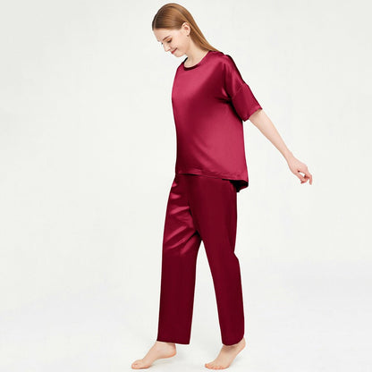 Loose silk pajamas set  100% Mulberry soft comfy Silk sleepwear