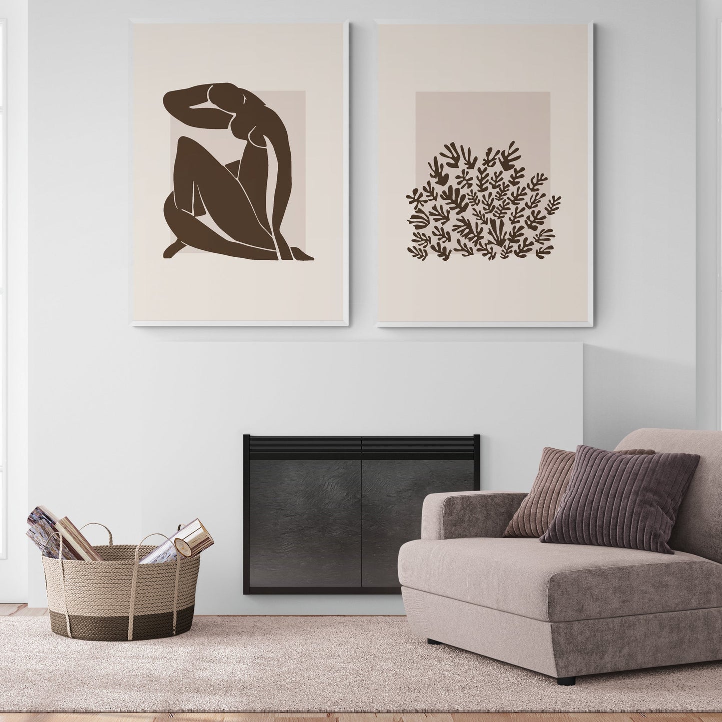 Black Cut-Out + Naakt by Matisse