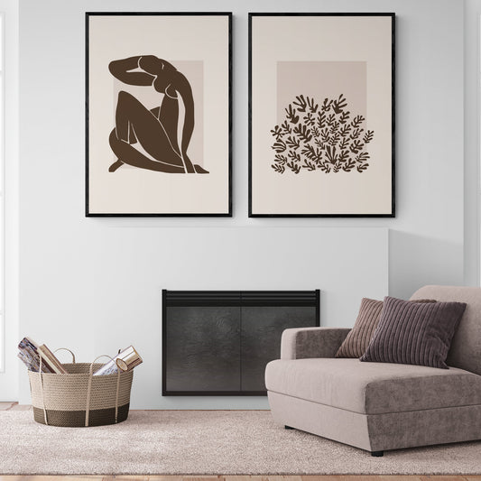 Black Cut-Out + Naakt by Matisse