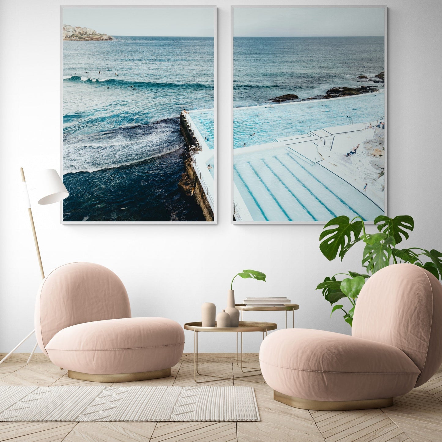 Bondi Rockpools | Set of 2 Art Prints
