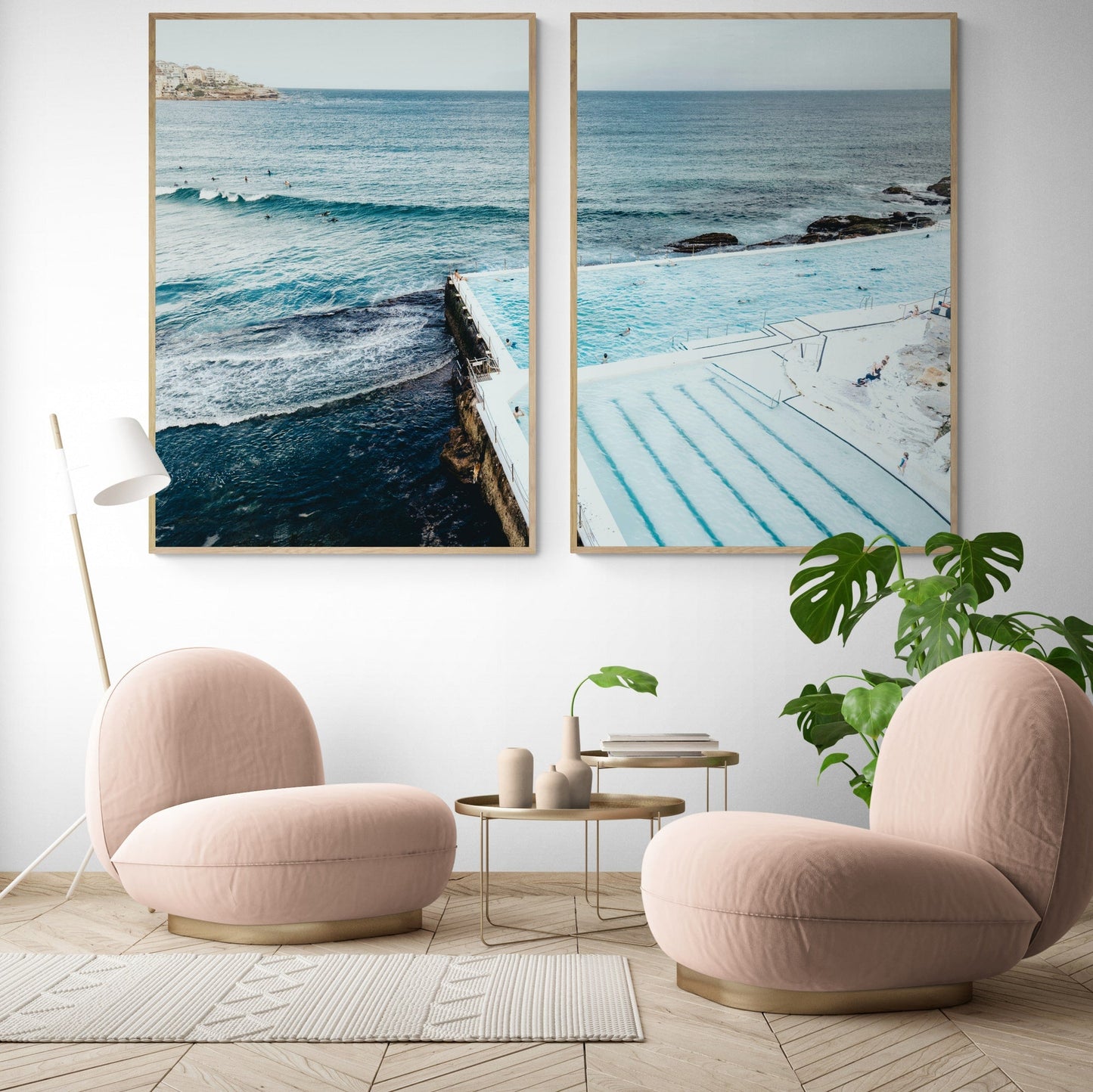 Bondi Rockpools | Set of 2 Art Prints