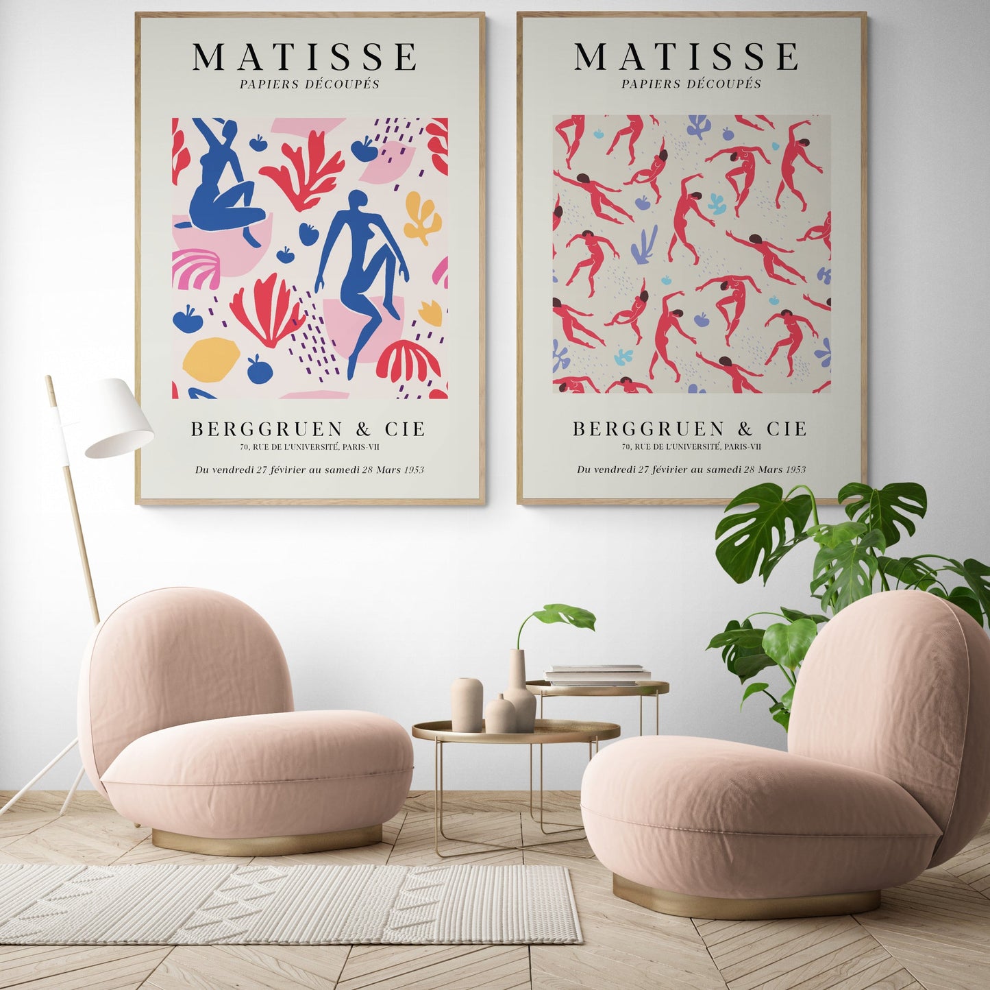 2x Henri Matisse 'Knipkunst'