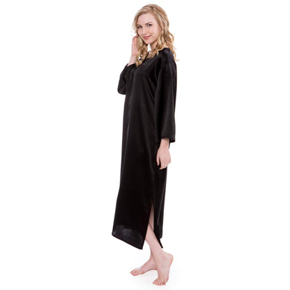 Mulberry Loose Pullover Silk Nightwear For Women Long silk dressing gown