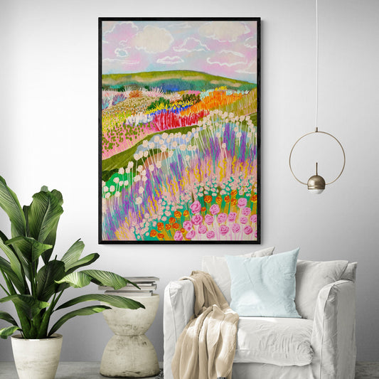Colourful Mountains by Kartika Paramita