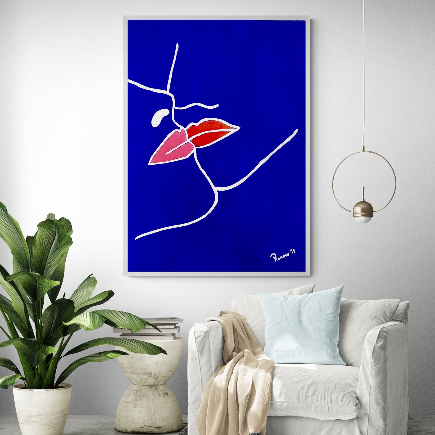 Kiss My Lips by Giulio Pisano