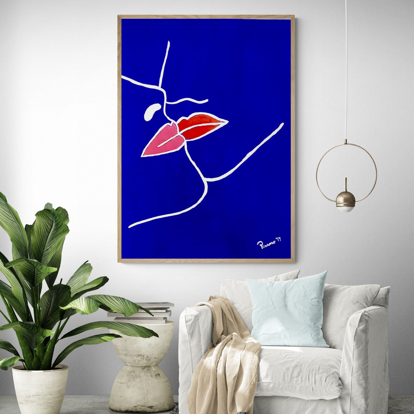 Kiss My Lips by Giulio Pisano