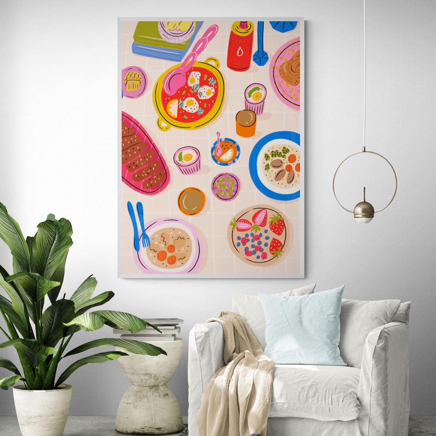 A Colourful Platter by Kartika Paramita