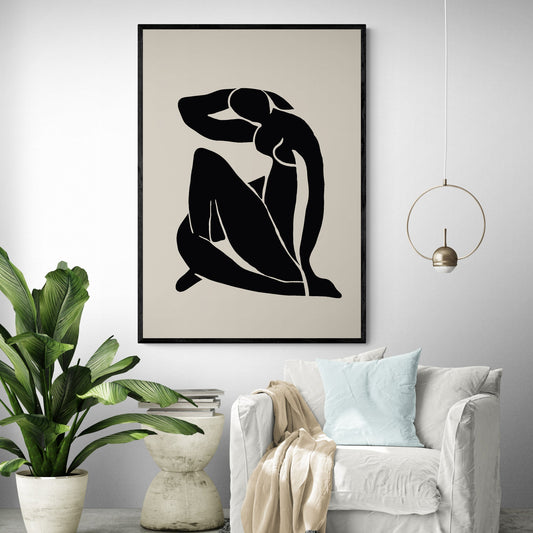 Black Cut-Out by Henri Matisse